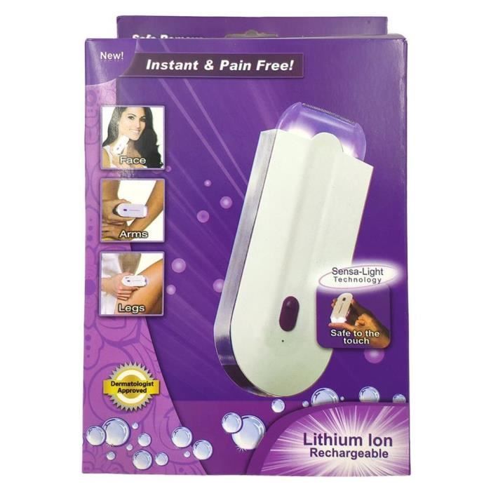 Épilateur Rechargeable Sans Douleur
