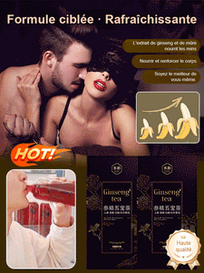 Le thé Ginseng qui redonne vitalité, puissance masculine et protège vos reins et votre prostate !