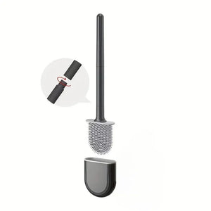 Brosse WC en silicone souple et efficace