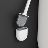Brosse WC en silicone souple et efficace
