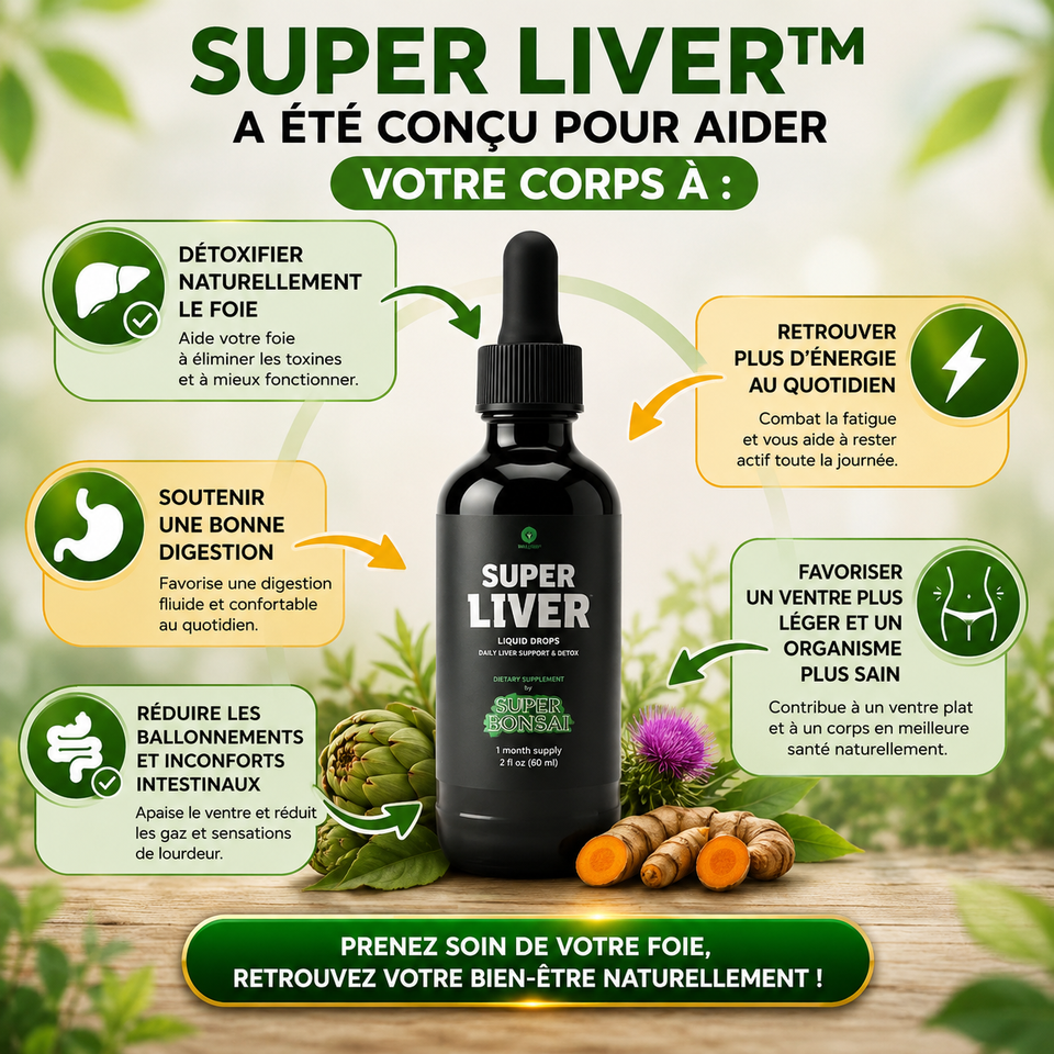 Super Liver — Retrouvez un ventre plat durablement