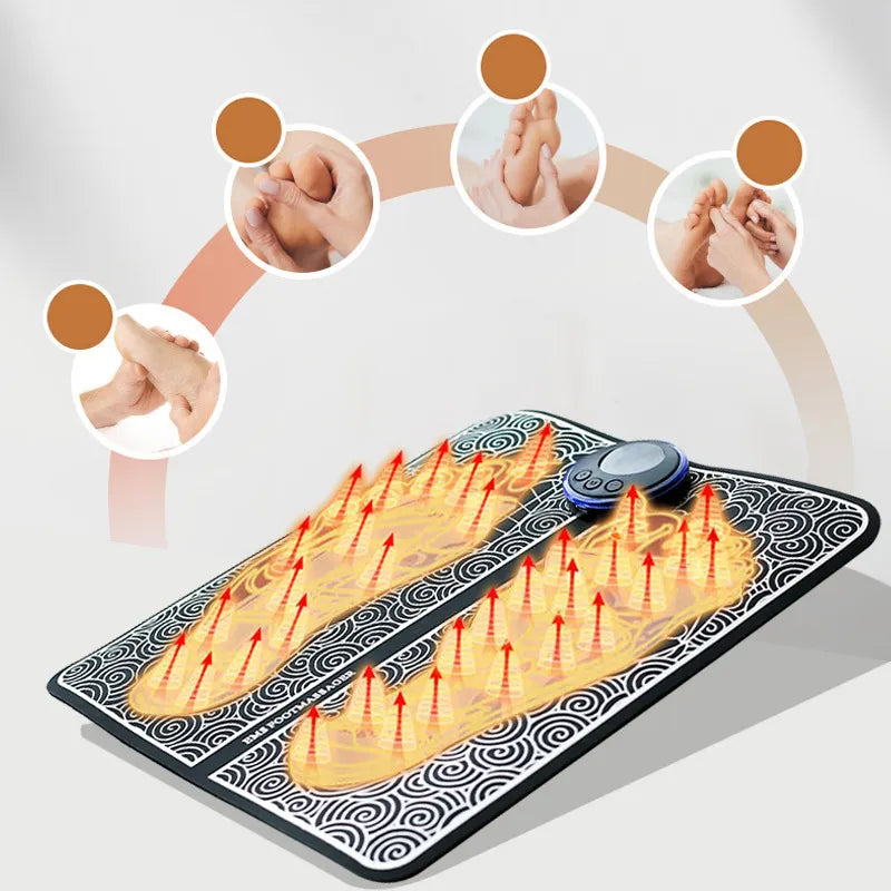 Tapis de Massage EMS pour Pieds – Détente et Bien-être à Domicile™