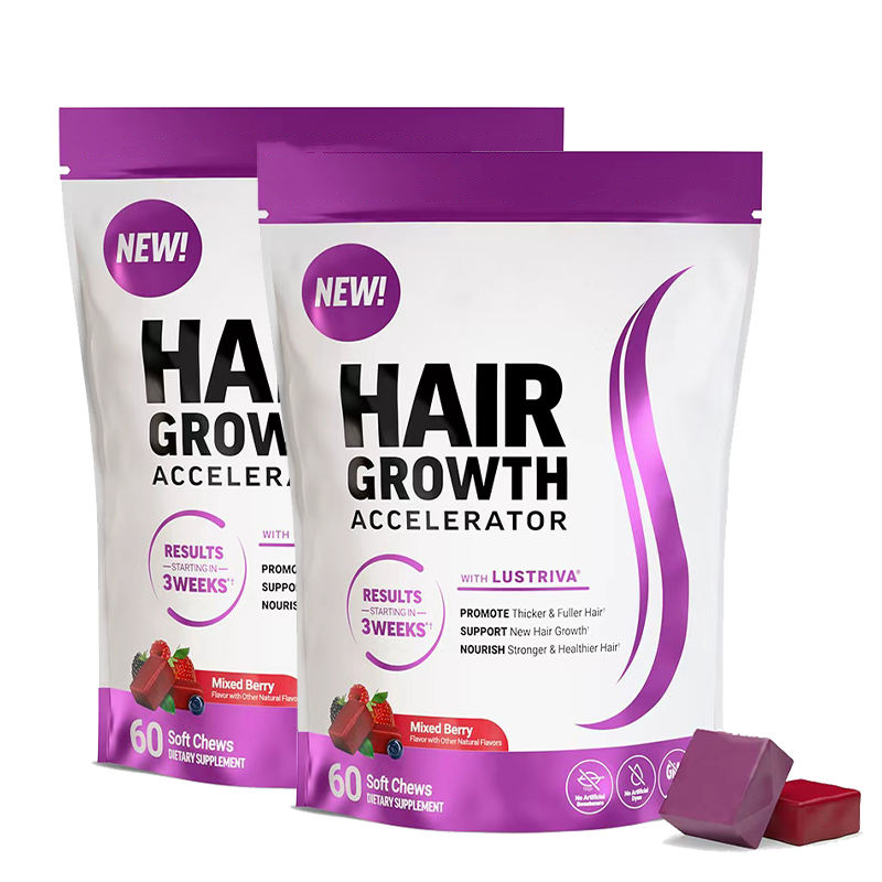 Hair Growth Accelerator - Gummies BINGO pour pousse de cheveux