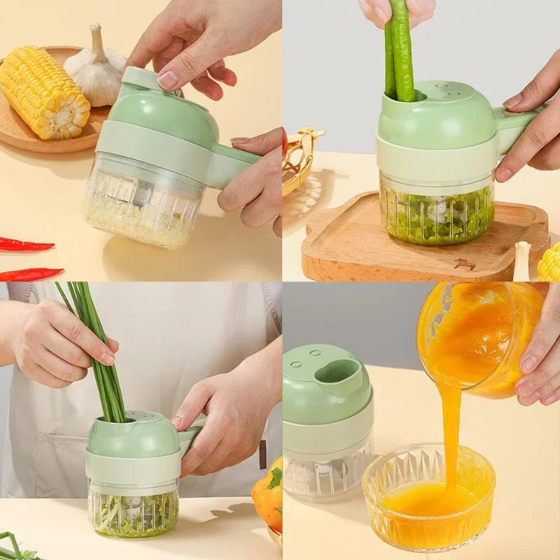 ⚡️ MINI ROBOT DE CUISINE 4 EN 1