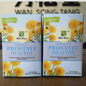 Thé traditionnel à base de plantes pour la santé de la prostate